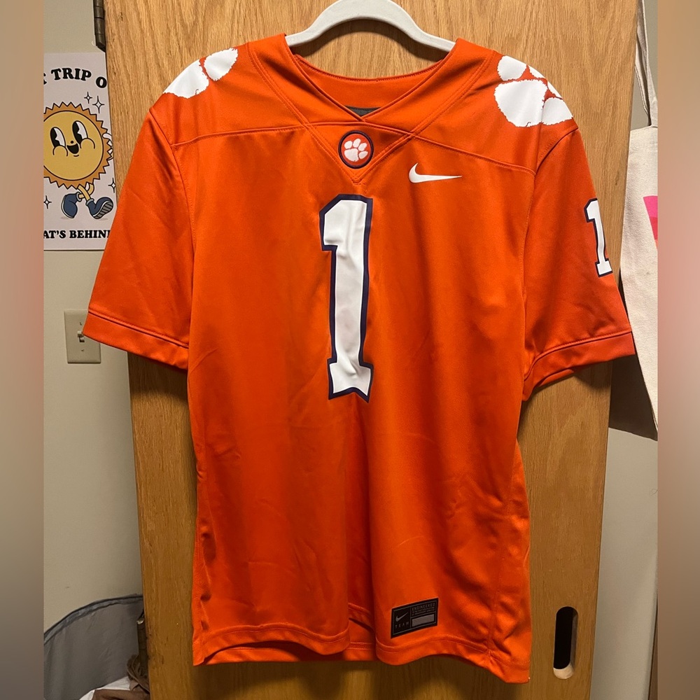 Clemson Nike #1 Game Jersey
